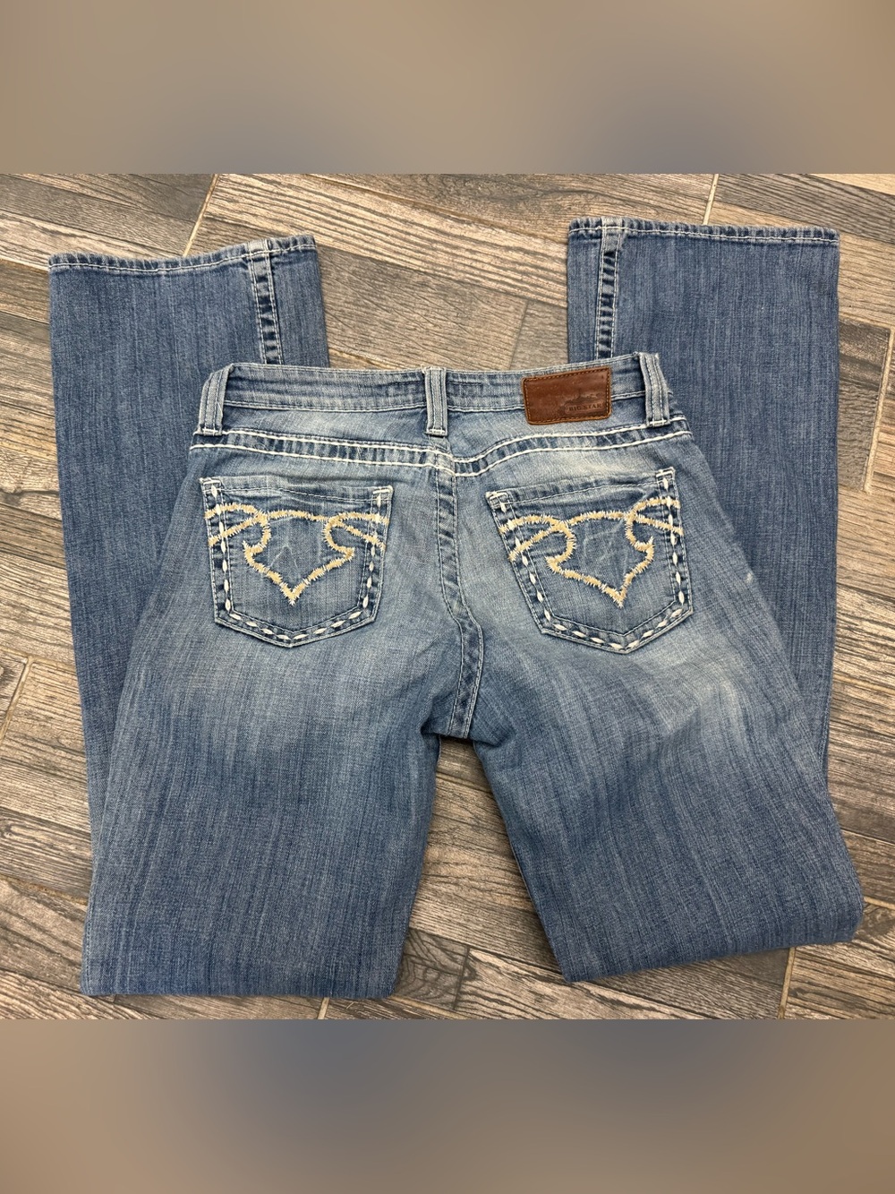 Big Star Maddie Mid Rise Jeans - size 27L